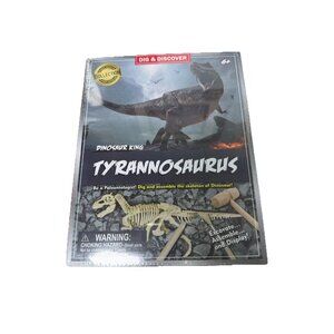 Dinosaur Dig Tyrannosaurus Rex Paleontologist Bone Hunting & Build Activity NEW